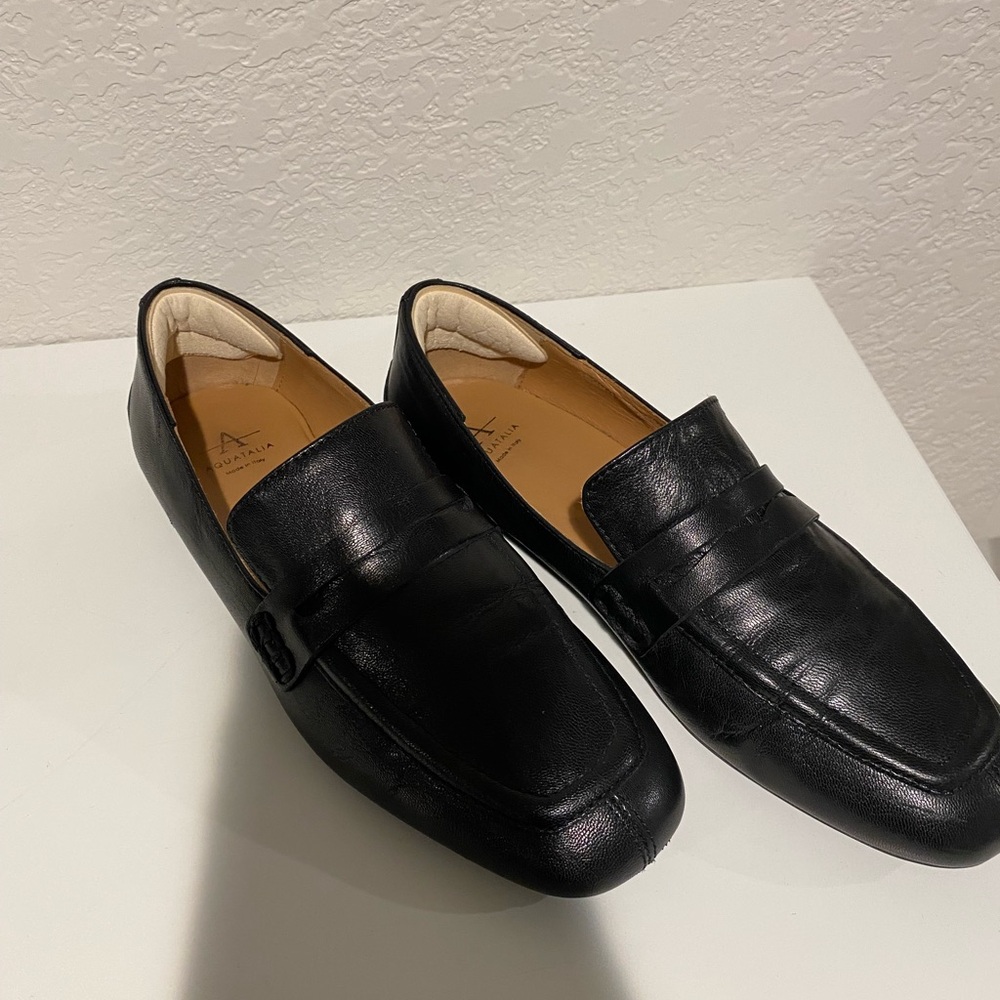 Aquatalia Italian Leather Loafers
